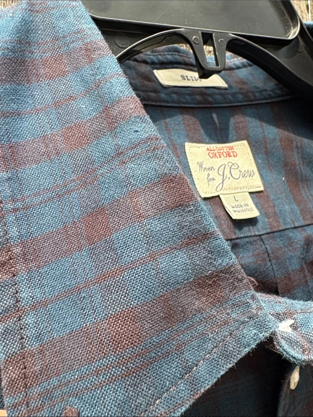 J. Crew large all cotton oxford!